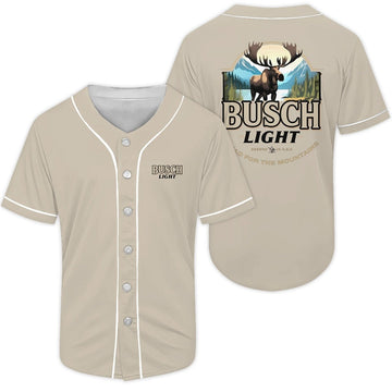 Busch Light Reindeer Baseball Jersey - Flexiquor.com