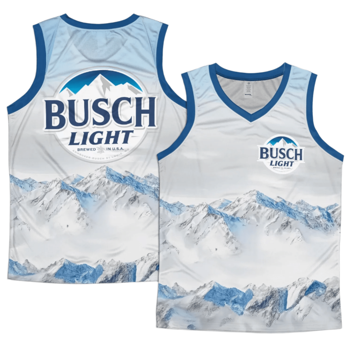 Busch Light Rocky Mountain Men's Tank Top - Flexiquor.com