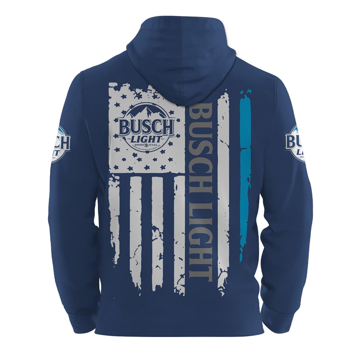 Busch Light Skull Hoodie & Zip Hoodie - Flexiquor.com