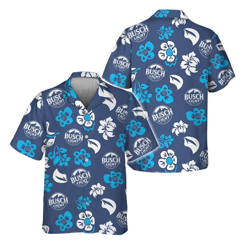 Busch Light Tropical Garden Hawaiian Shirt - Flexiquor.com