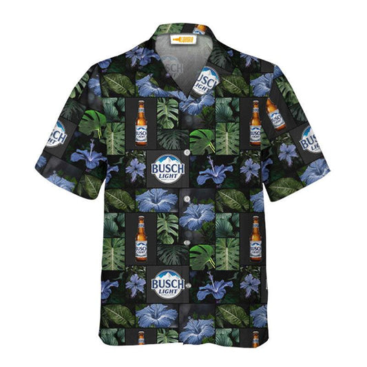 Busch Light Flower Hawaiian Shirt