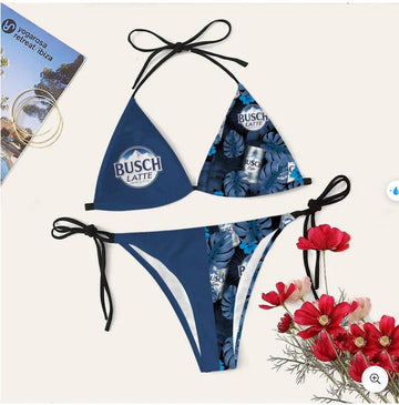 Busch Latte Triangle Beach Bikini - Flexiquor.com