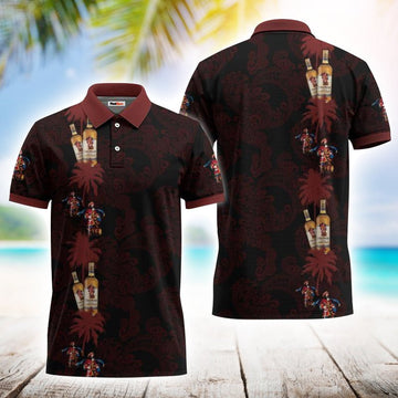 Captain Morgan Stripe Polo Shirt - Flexiquor.com