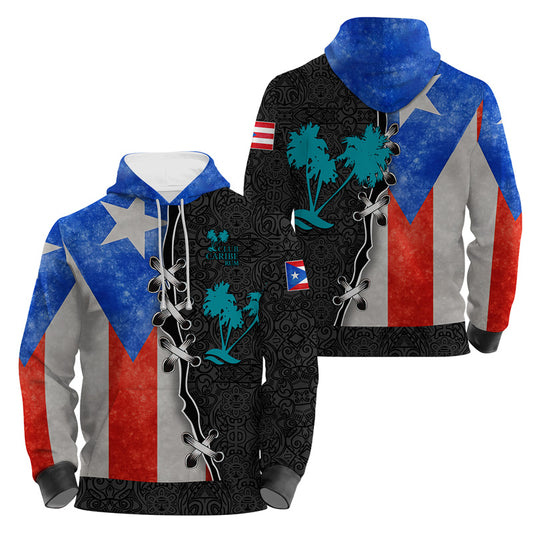 Club Caribe Puerto Rican Hoodie & Zip Hoodie