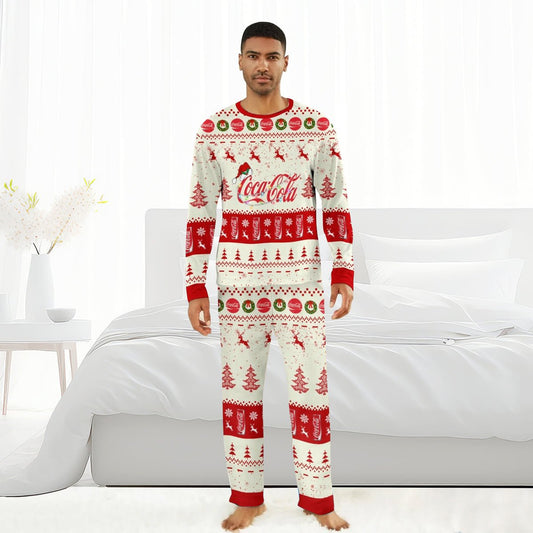 Coca Cola Christmas Reindeer Family Pajamas Set - Flexiquor.com