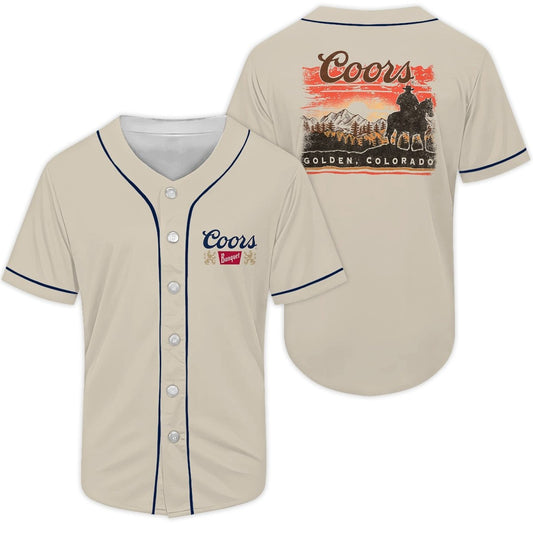 Coors Banquet Colorado Baseball Jersey - Flexiquor.com