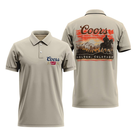 Coors Banquet Colorado Polo Shirt - Flexiquor.com