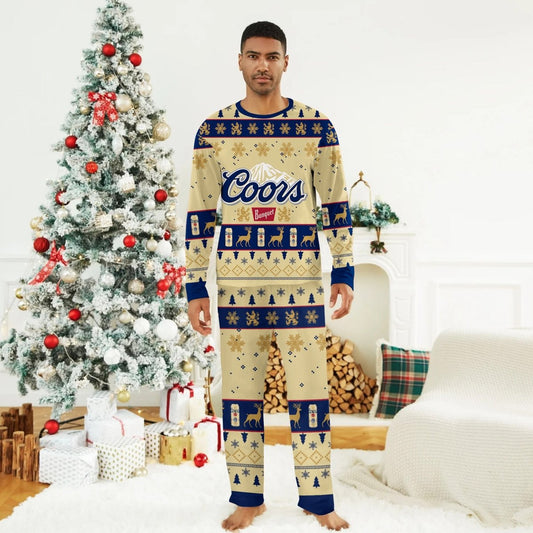 Coors Banquet Christmas Family Pajamas Set - Flexiquor.com