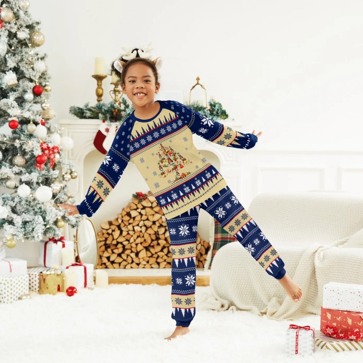 Coors Banquet Christmas Tree Family Pajamas Set - Flexiquor.com