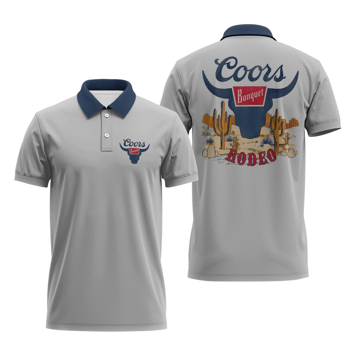 Coors Banquet Desert Polo Shirt - Flexiquor.com