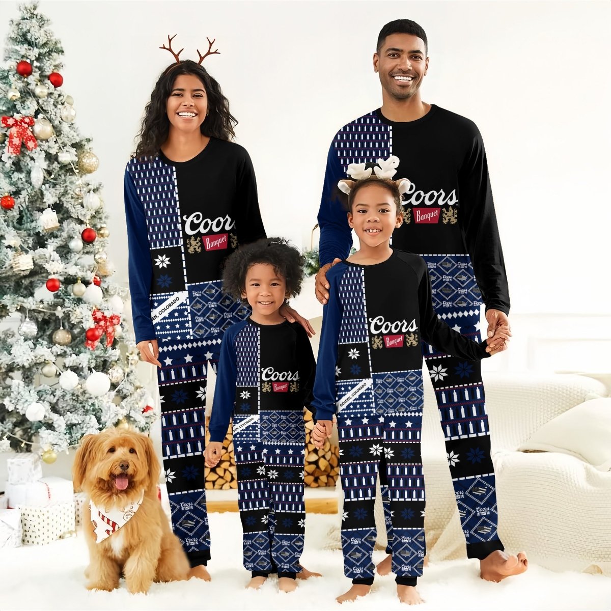 Coors Banquet Family Pajamas Set - Flexiquor.com