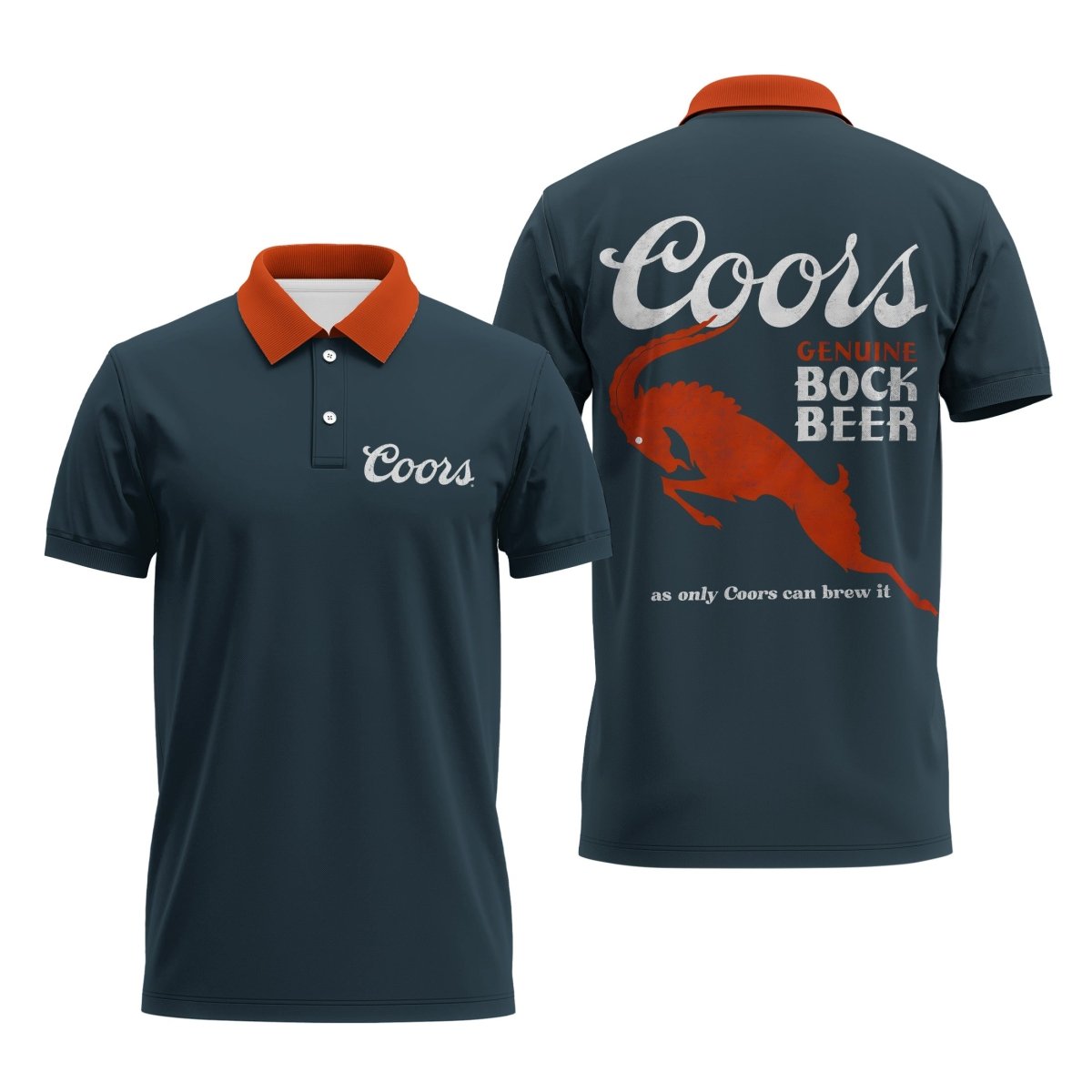 Coors Banquet Genuine Polo Shirt - Flexiquor.com