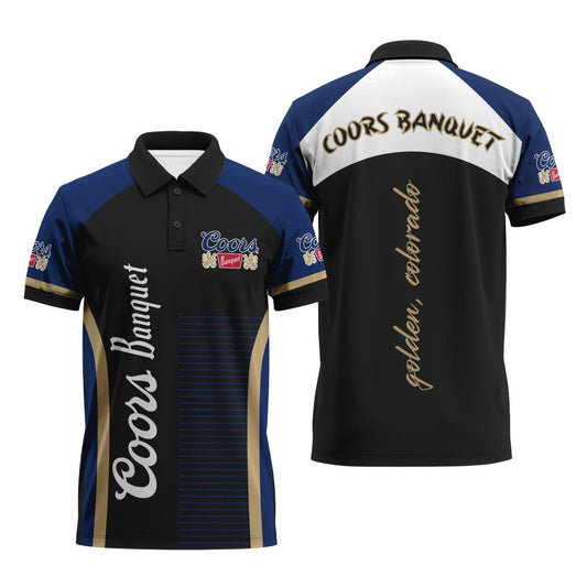 Coors Banquet Golden Colorado Polo Shirt - Flexiquor.com
