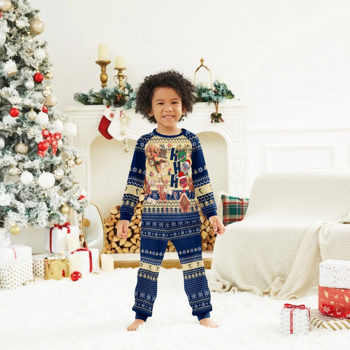 Coors Banquet HoHoHo Family Pajamas Set - Flexiquor.com