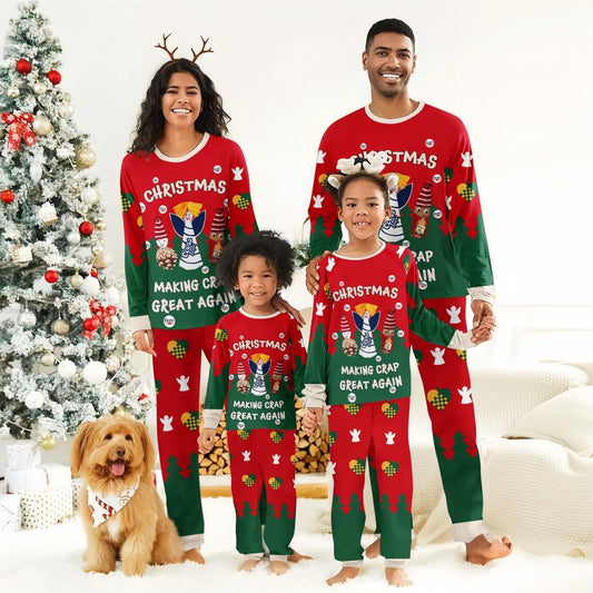 Coors Banquet Making Christmas Great Again Family Pajamas Set - Flexiquor.com