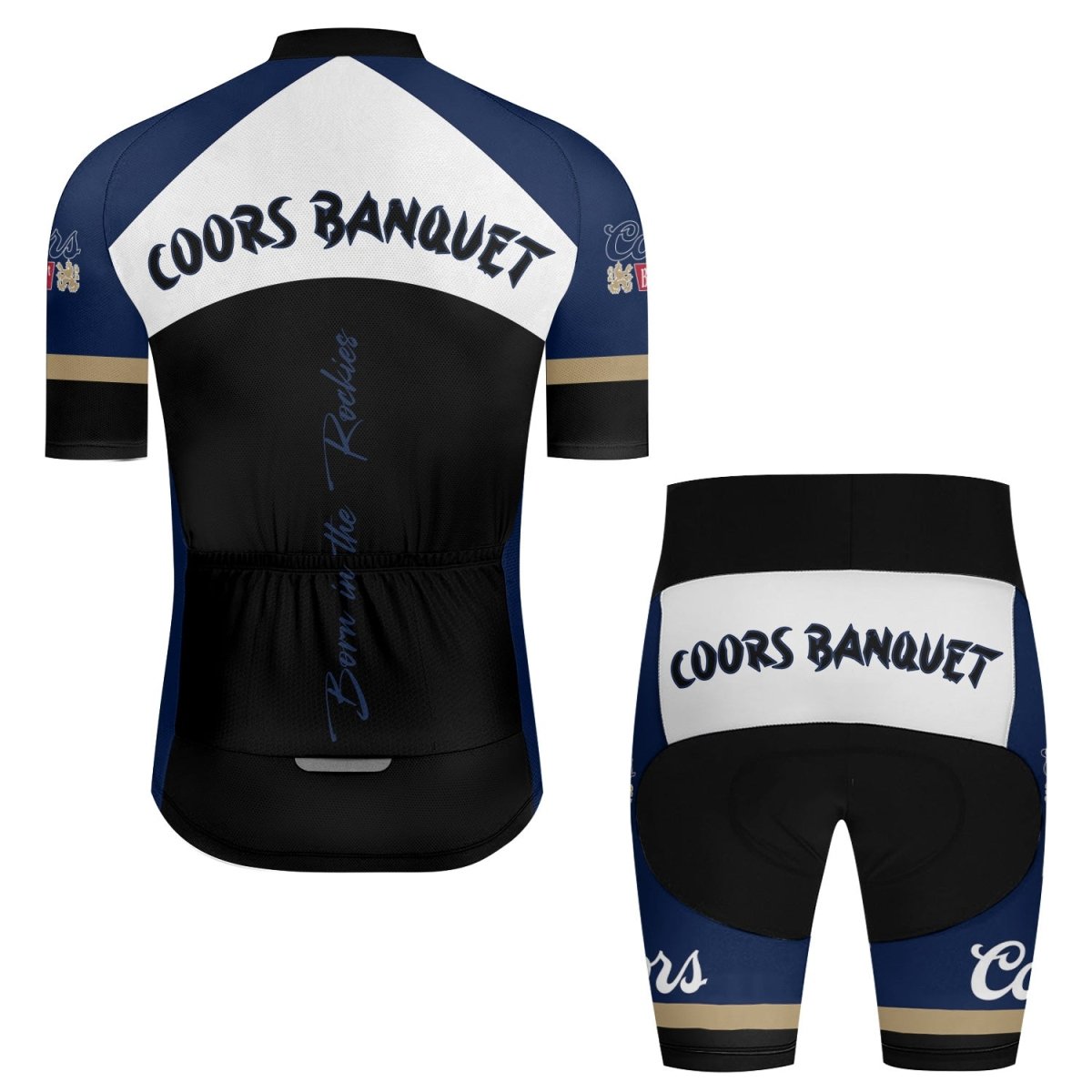 Coors Banquet Made To Chill Men's Cycling Jersey Set - Flexiquor.com