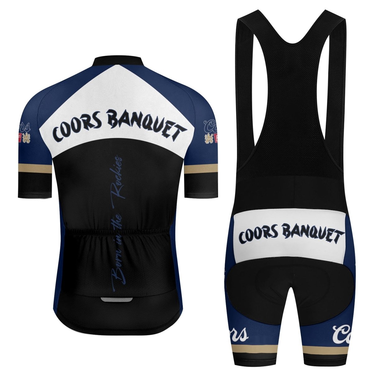 Coors Banquet Made To Chill Men's Cycling Jersey Set - Flexiquor.com