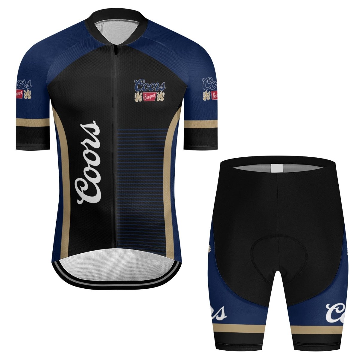 Coors Banquet Made To Chill Men's Cycling Jersey Set - Flexiquor.com