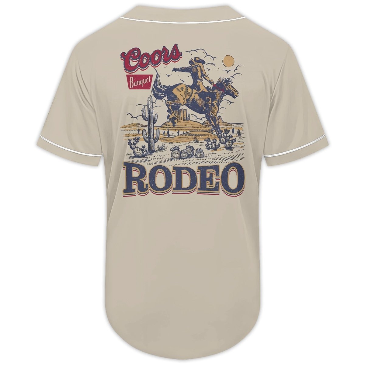 Coors Banquet Rodeo Baseball Jersey - Flexiquor.com