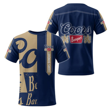 Coors Banquet Royal Crest T-Shirt - Flexiquor.com