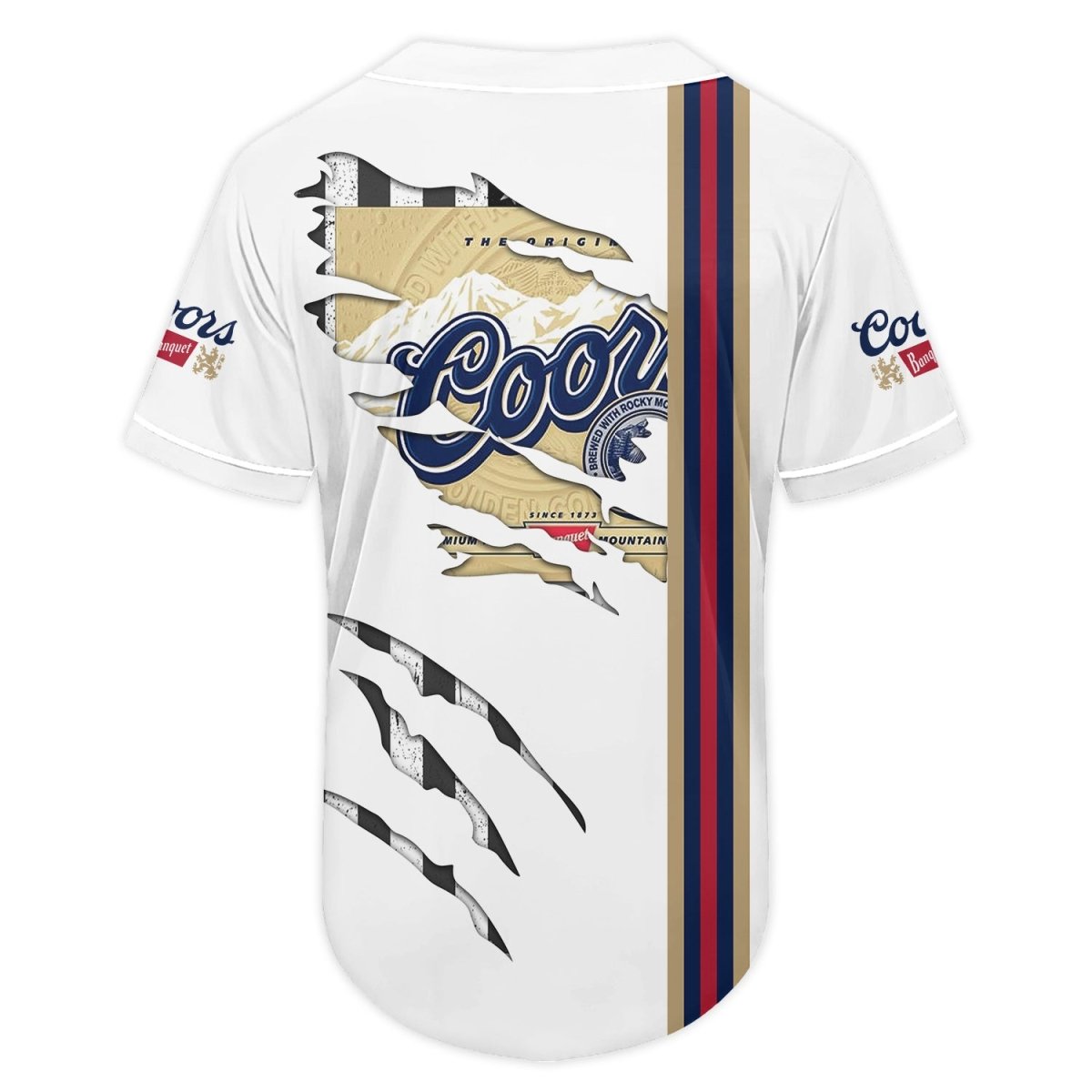 Coors Banquet Scratches Baseball Jersey - Flexiquor.com