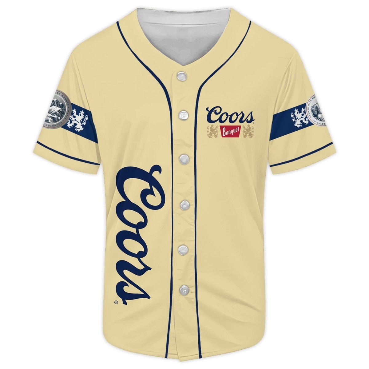 Coors Banquet Since 1873 Baseball Jersey - Flexiquor.com