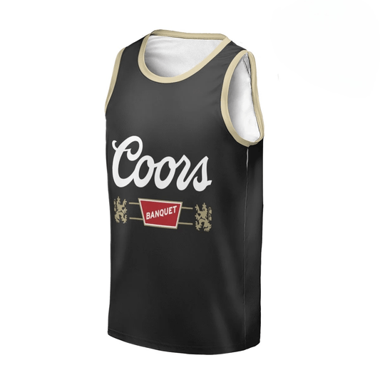 Coors Banquet USA Flag Men's Tank Top - Flexiquor.com