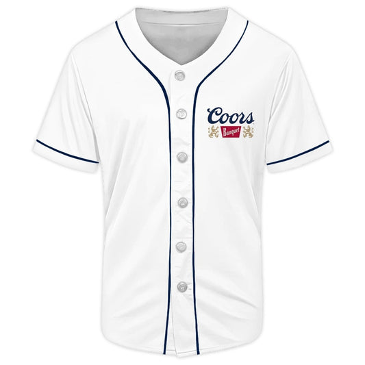 Coors Banquet Waterfall Baseball Jersey - Flexiquor.com