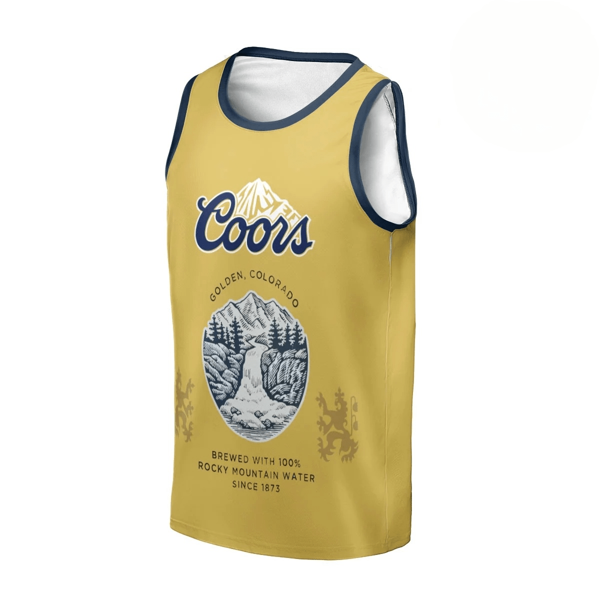Coors Cowboys & Beer Men's Tank Top - Flexiquor.com