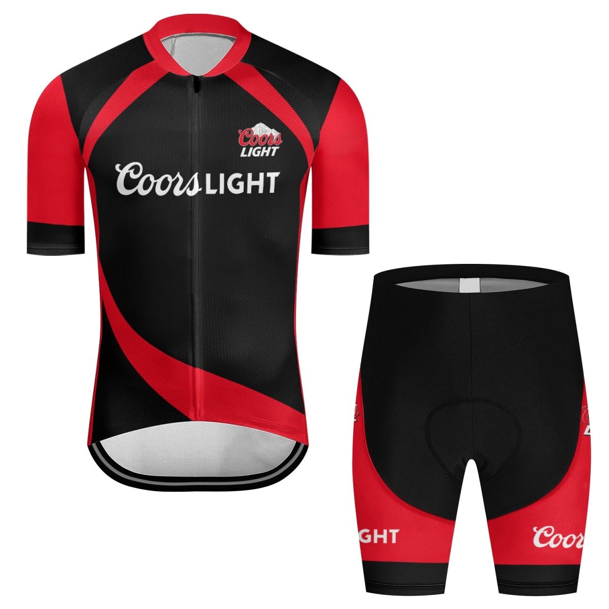 Coors Light 1978 Men's Cycling Jersey Set - Flexiquor.com