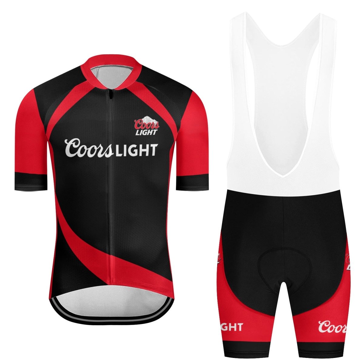 Coors Light 1978 Men's Cycling Jersey Set - Flexiquor.com