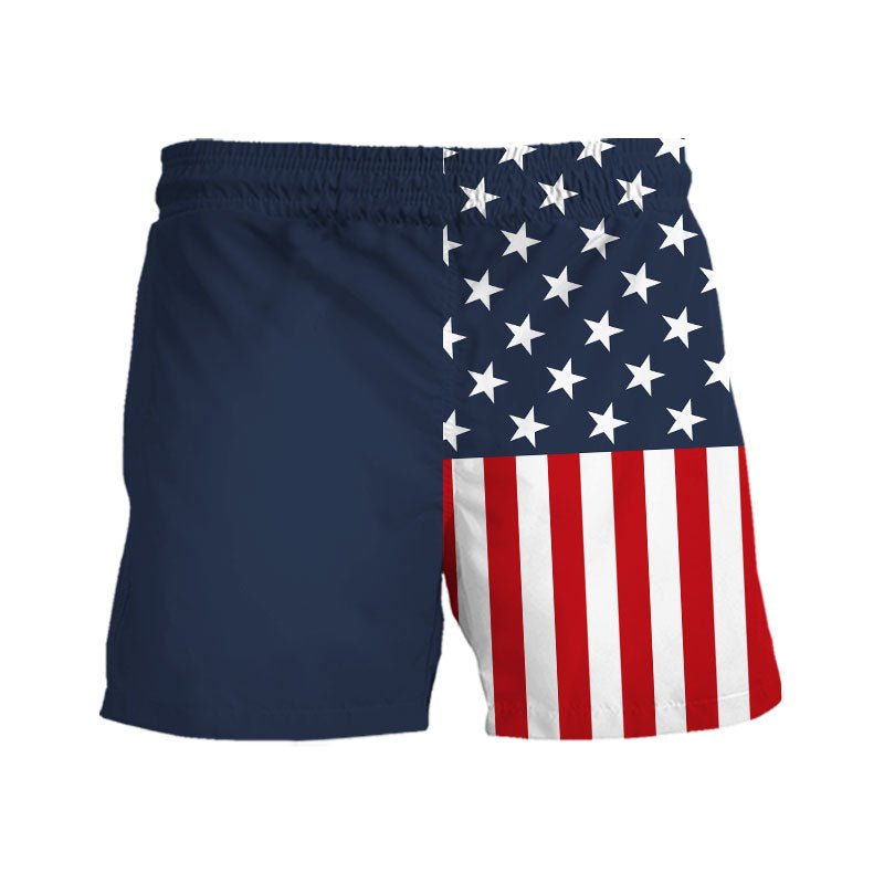 Coors Light America Flag Swim Trunks - Flexiquor.com
