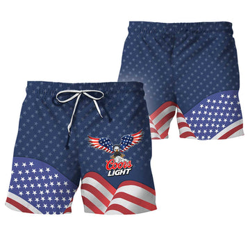 Coors Light American Eagle Swim Trunks - Flexiquor.com