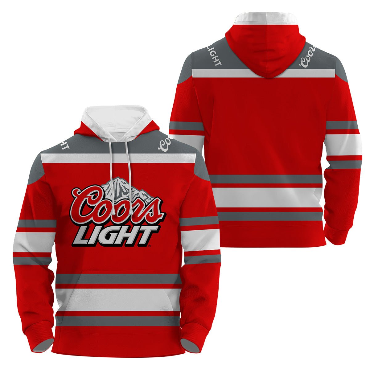 Coors Light Basic Hoodie & Zip Hoodie - Flexiquor.com