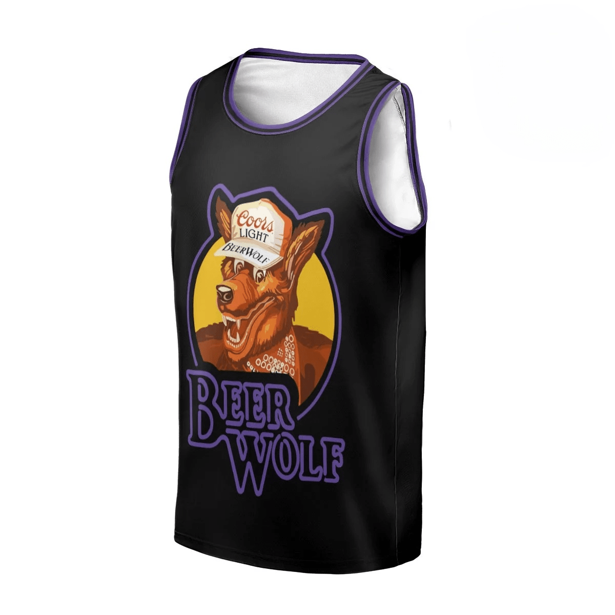 Coors Light Beer Wolf Men's Tank Top - Flexiquor.com