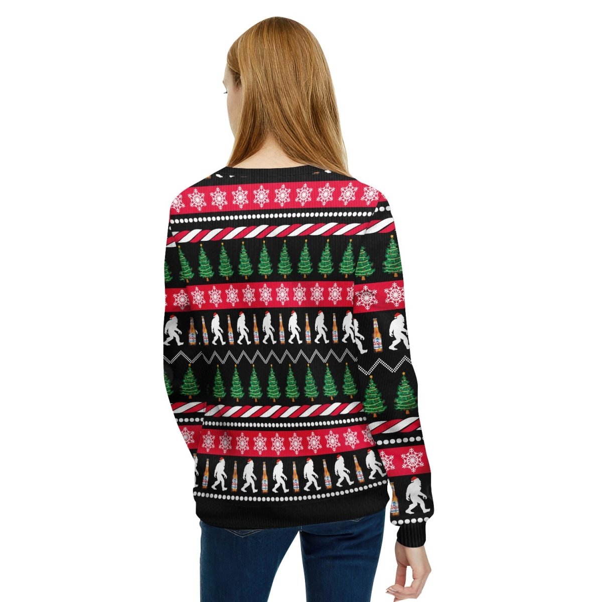 Coors Light Christmas Bigfoot Ugly Sweater - Flexiquor.com