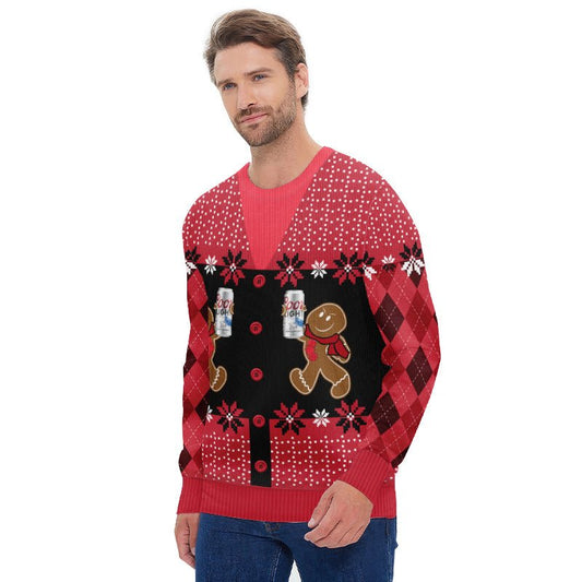 Coors Light Christmas Gingerbread Ugly Sweater - Flexiquor.com