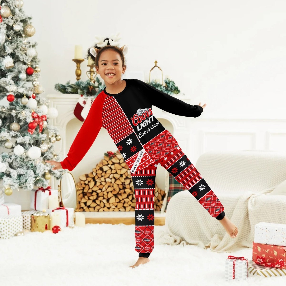 Coors Light Family Pajamas Set - Flexiquor.com