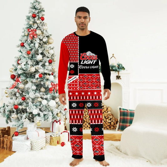 Coors Light Family Pajamas Set - Flexiquor.com