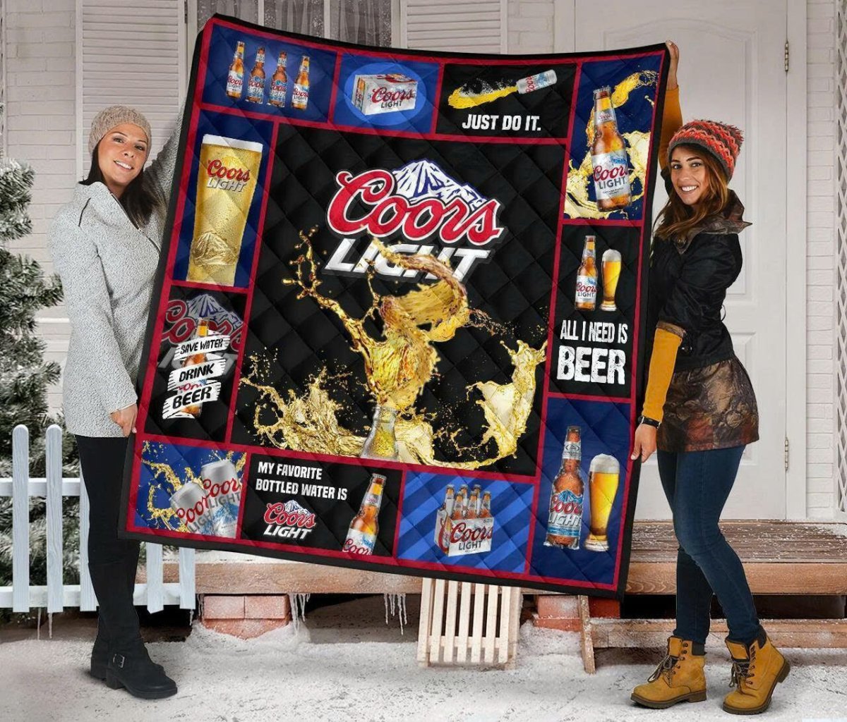 Coors Light Flannel Blanket - Flexiquor.com