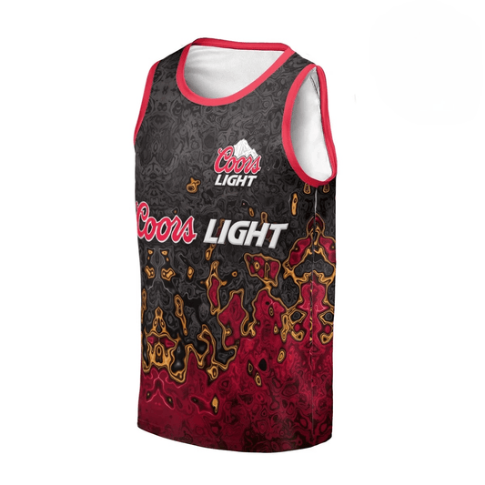 Coors Light Holographic Colorful Men's Tank Top - Flexiquor.com