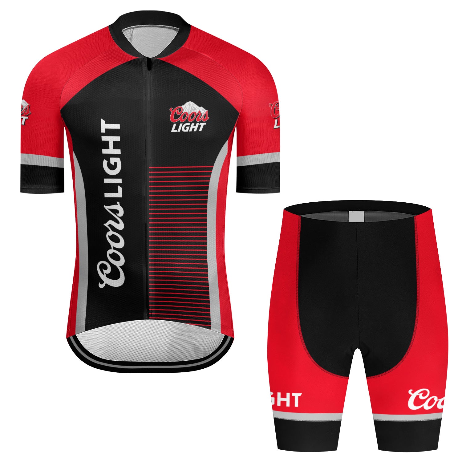 Coors Light Made To Chill Men's Cycling Jersey Set - Flexiquor.com