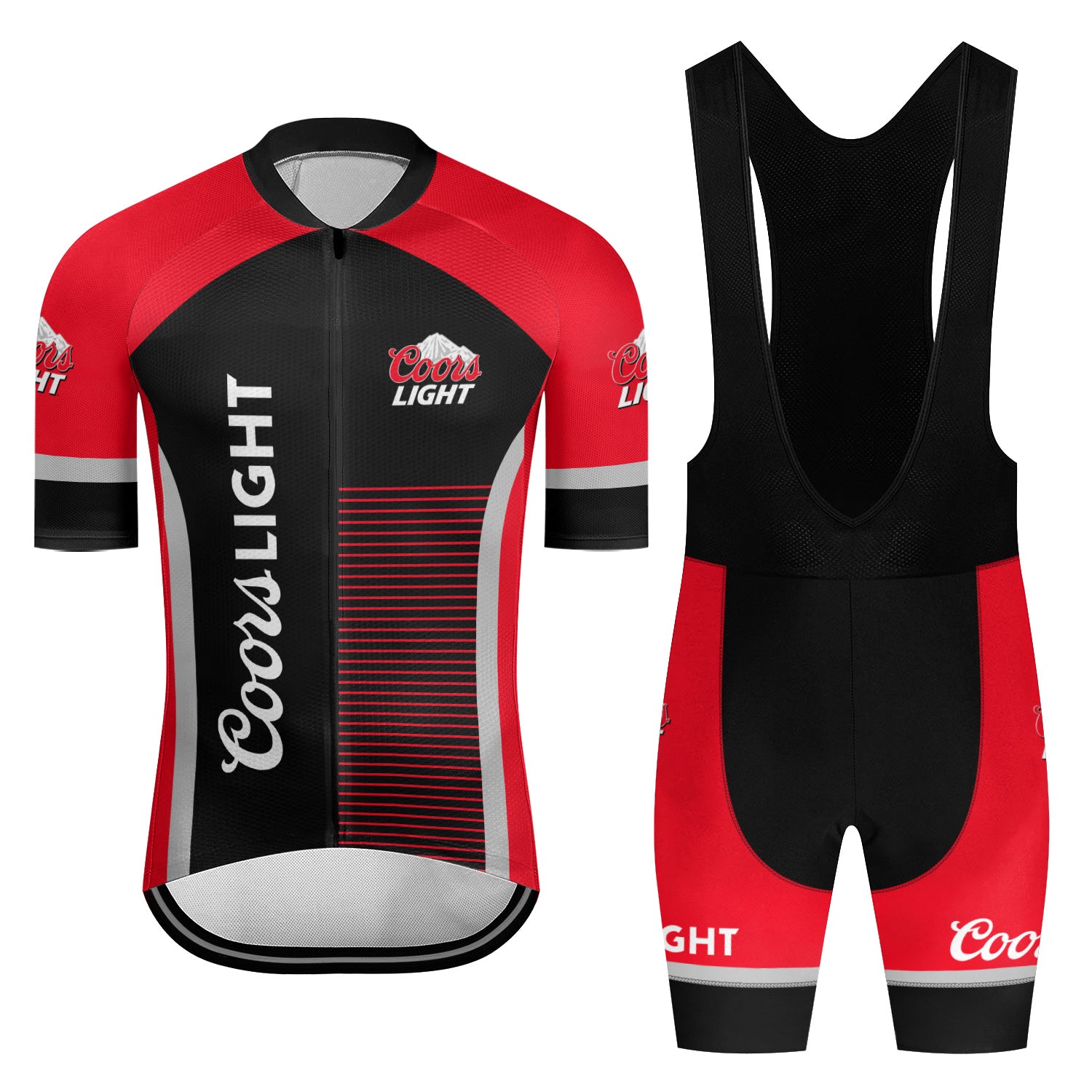 Coors Light Made To Chill Men's Cycling Jersey Set - Flexiquor.com