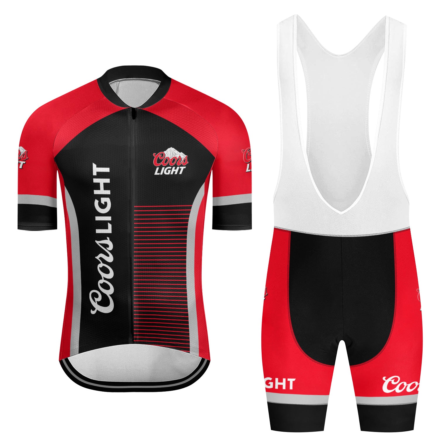 Coors Light Made To Chill Men's Cycling Jersey Set - Flexiquor.com