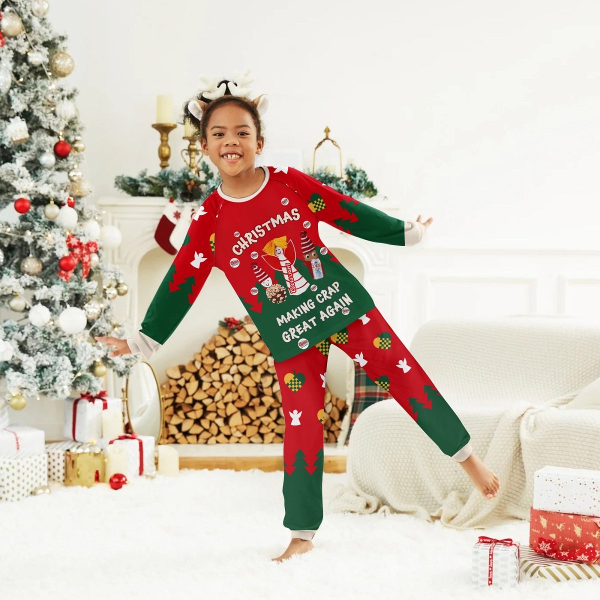 Coors Light Making Christmas Great Again Family Pajamas Set - Flexiquor.com