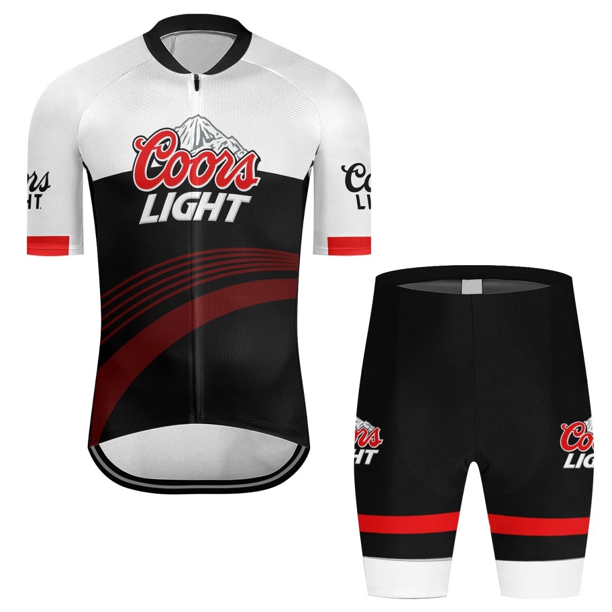 Coors Light Men's Cycling Jersey Set - Flexiquor.com