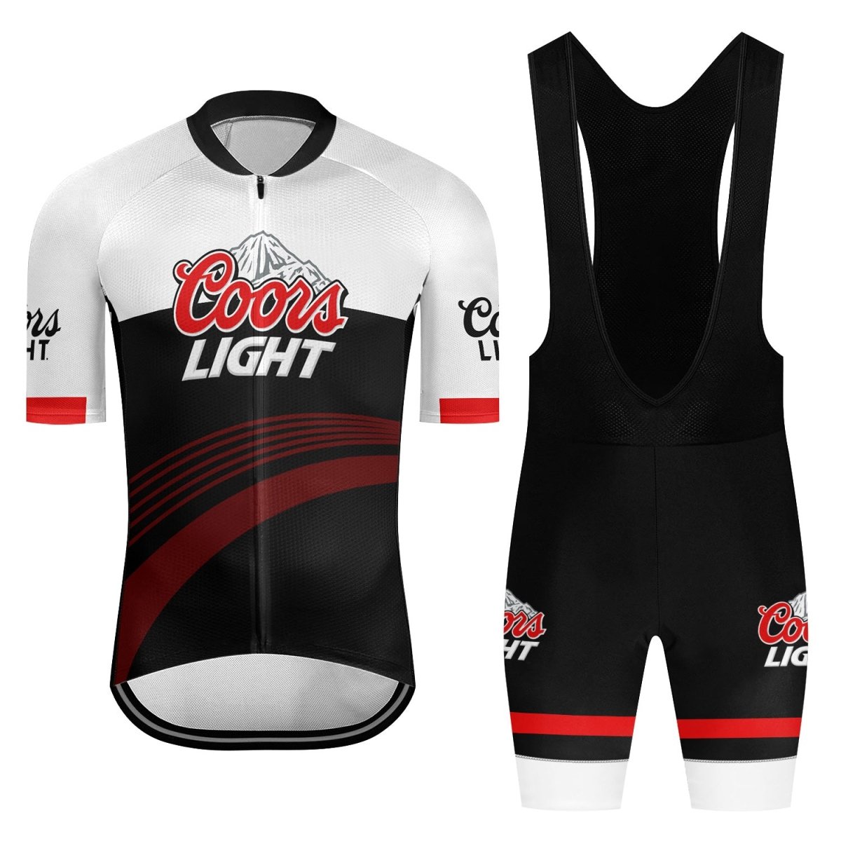 Coors Light Men's Cycling Jersey Set - Flexiquor.com