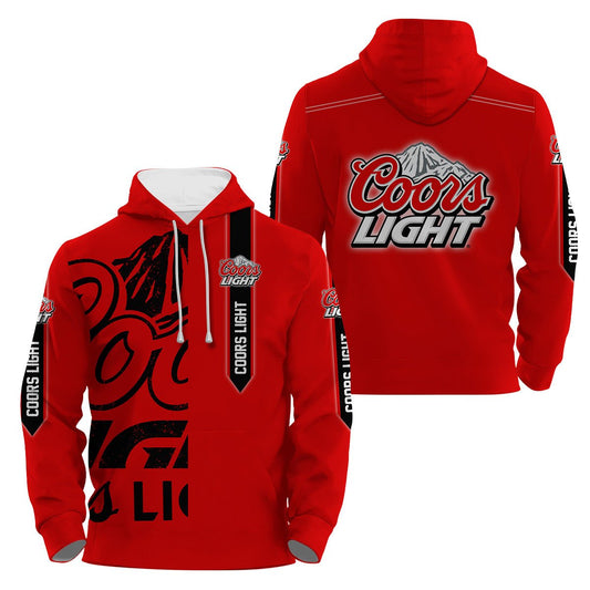 Coors Light Mountain Wave Hoodie & Zip Hoodie - Flexiquor.com