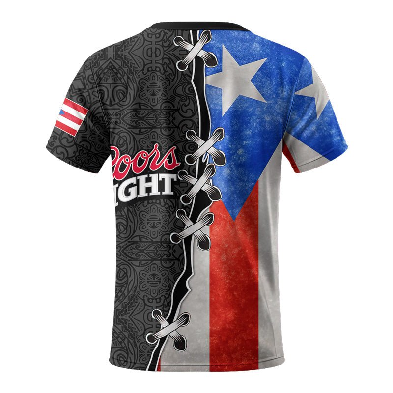 Coors Light Puerto Rican T-Shirt - Flexiquor.com