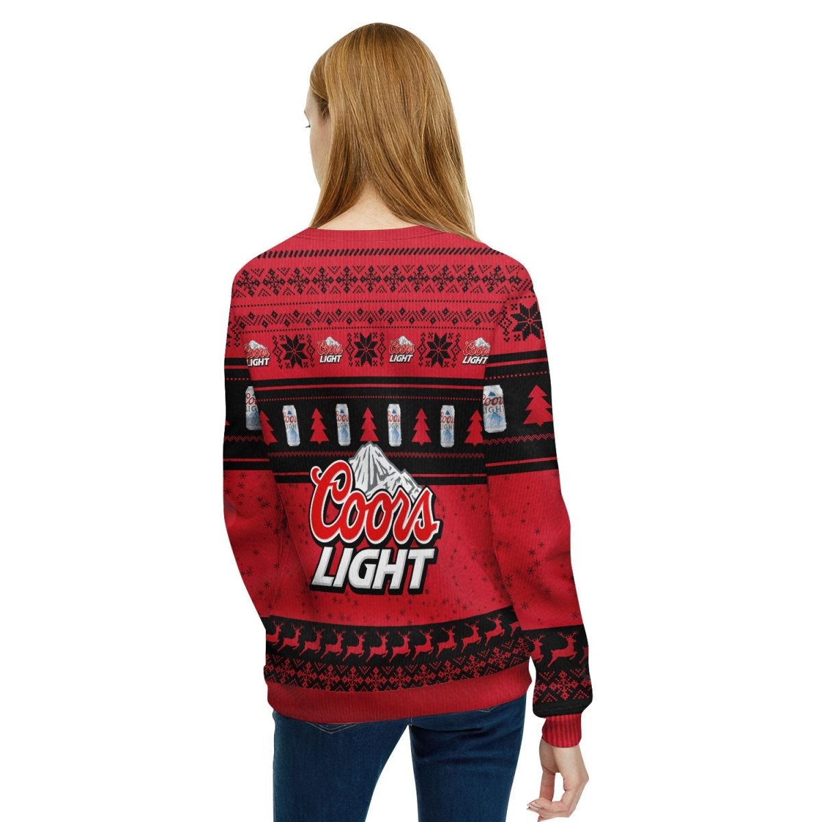 Coors Light Santa Grinch Ugly Sweater - Flexiquor.com